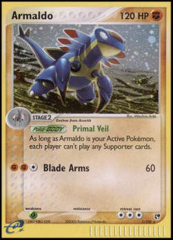 Armaldo - EX Sandstorm (Holo Rare) [SS-1]