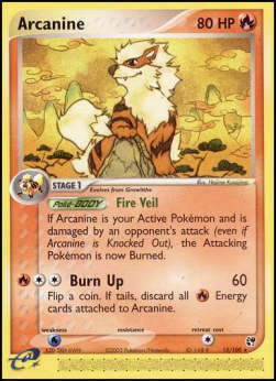 Arcanine - EX Sandstorm (Rare) [SS-15]
