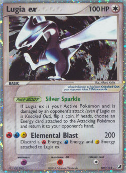 Lugia ex - EX Unseen Forces (Ultra Rare) [UF-105]