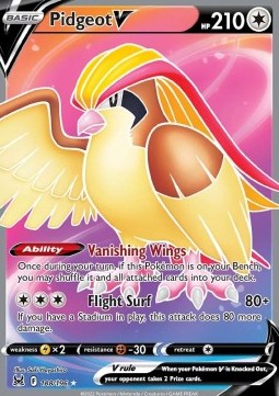 Pidgeot V - Lost Origin (Ultra Rare) [LOR-188]