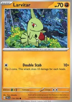Larvitar - Paldea Evolved (Common) [PAL-110]