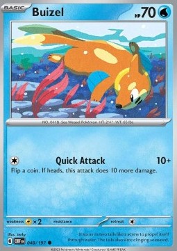 Buizel - Obsidian Flames (Common) [OBF-048]