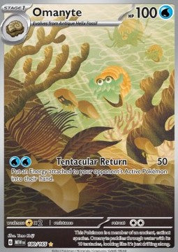 Omanyte - 151 (Illustration Rare) [MEW-180]