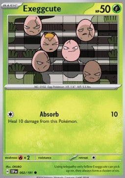 Exeggcute - Surging Sparks (Common) [SSP-002]