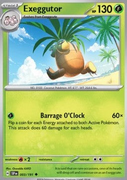 Exeggutor - Surging Sparks (Uncommon) [SSP-003]