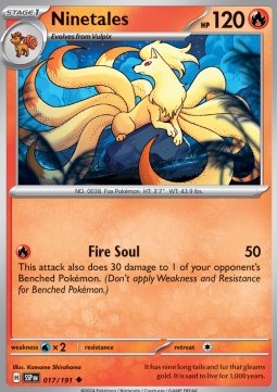 Ninetales - Surging Sparks (Uncommon) [SSP-017]